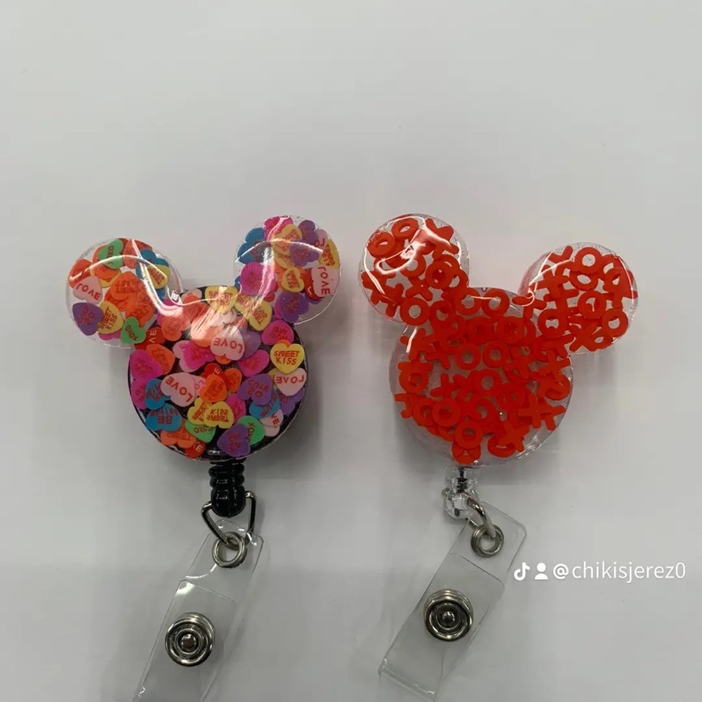Badge holder reel resin